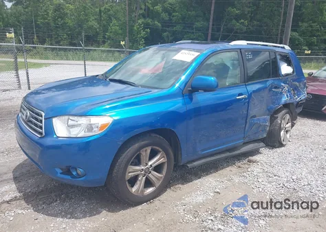 2008 Toyota Highlander Limited z USA, uszkodzony, nr VIN JTEES42A582049364